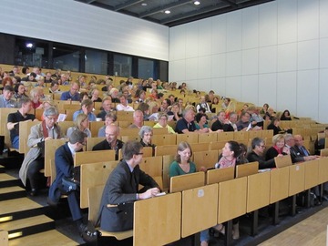 Begrüßung im Audimax der Carl von Ossietzky Universität Oldenburg