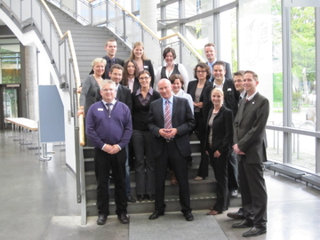 Gruppenbild der Leitenden Abteilung des AJSD