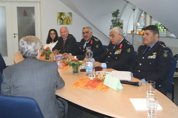 Gesprächsrunde zum Thema Gerichtshilfe im Büro Oldenburg, Koppelstraße