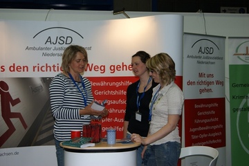 Messestand des AJSD