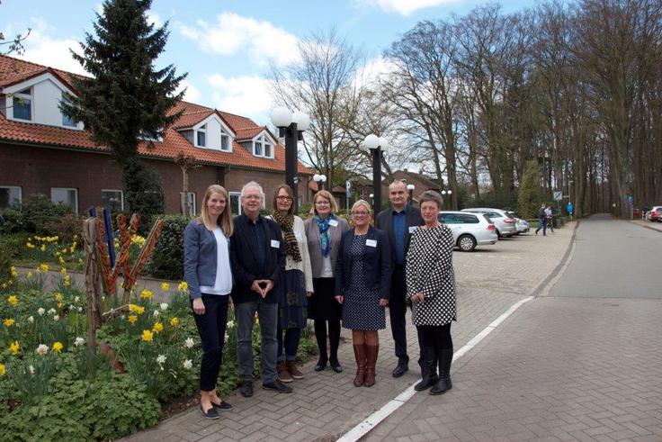 Das Organisationsteam des Praxisworkshops mit Christiane Jesse und Hanna Naber.